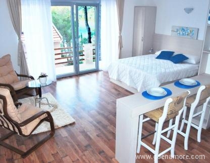 Hotel "Art Media" Zanjice, Studio apartment with balcony, private accommodation in city Zanjice, Montenegro